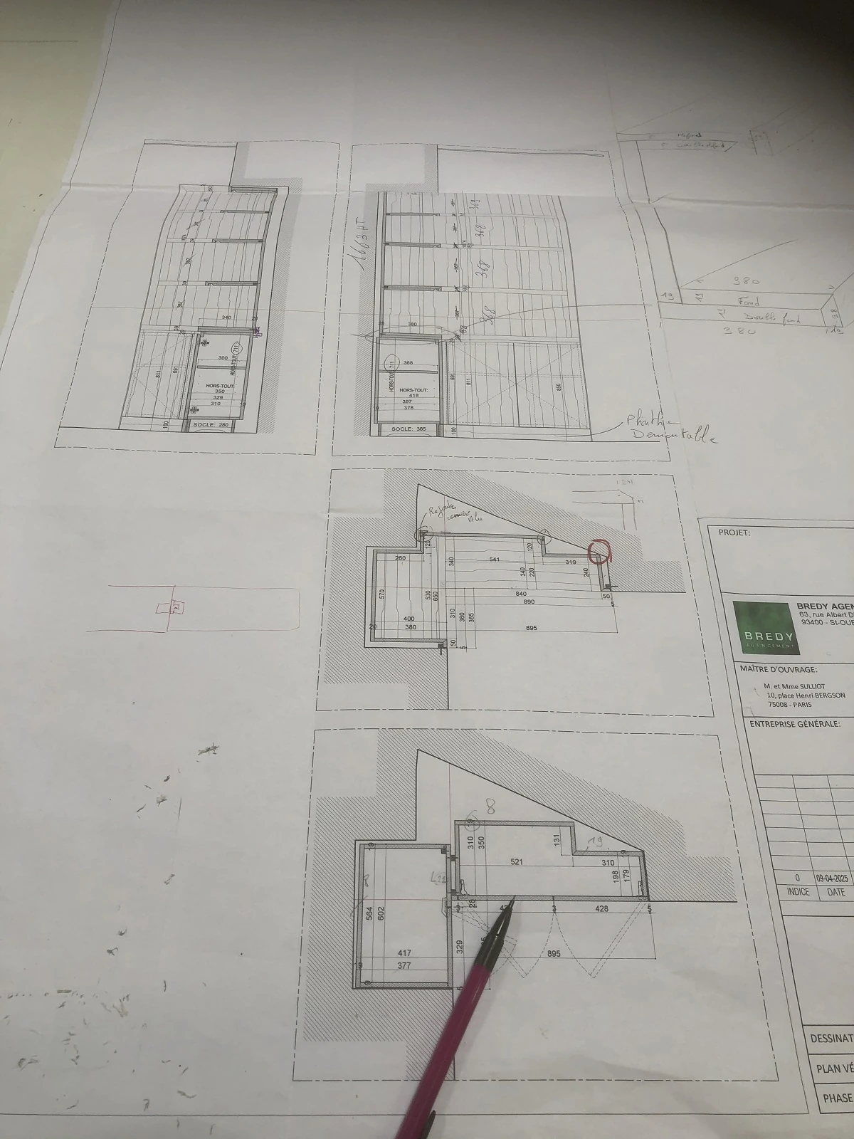 Meuble encastré sur mesure