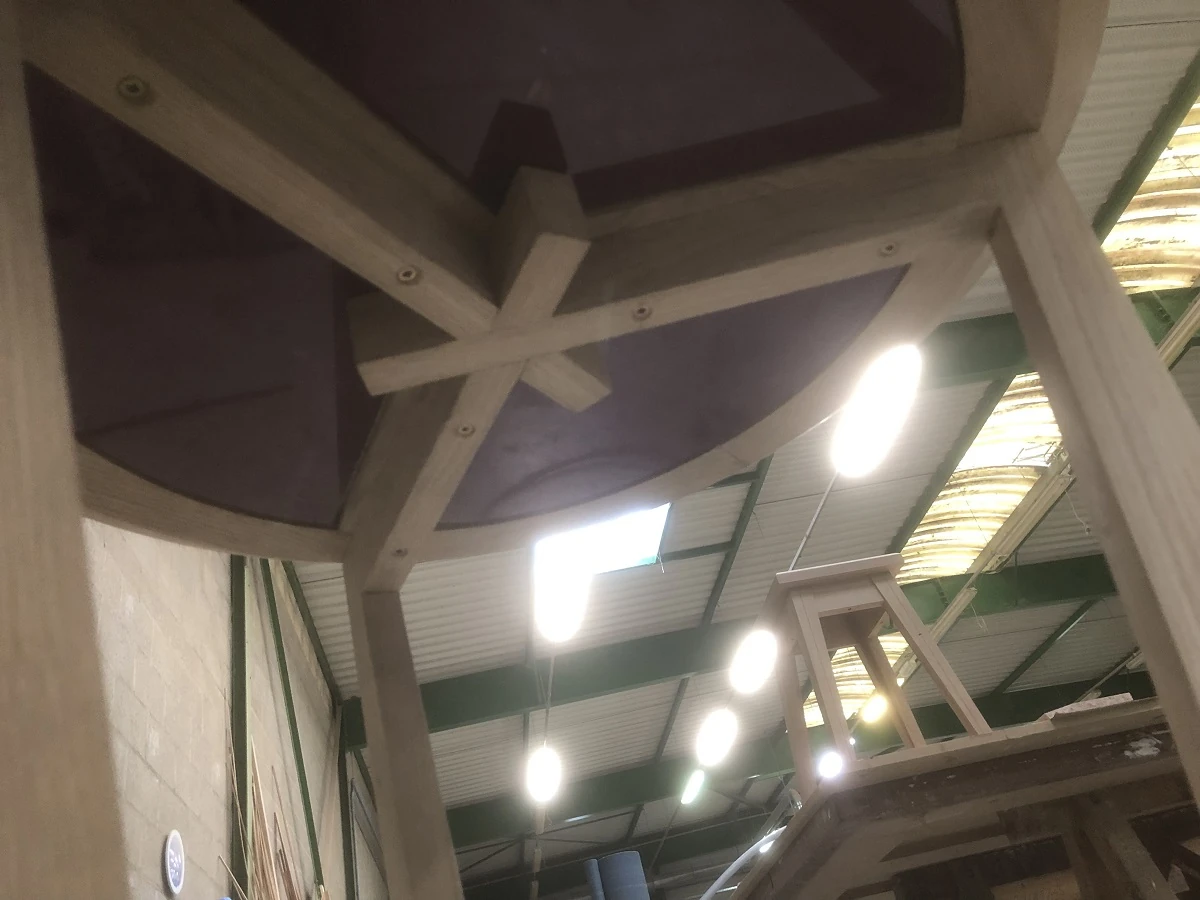 Gueridon en chêne - Examen blanc BP